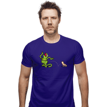 Load image into Gallery viewer, Secret_Shirts Fitted Shirts, Mens / Small / Violet Empty Frog