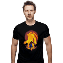 Load image into Gallery viewer, Shirts Fitted Shirts, Mens / Small / Black Hellfire