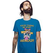 Load image into Gallery viewer, Shirts Fitted Shirts, Mens / Small / Sapphire The Disaster Lover