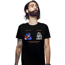 Load image into Gallery viewer, Daily_Deal_Shirts Fitted Shirts, Mens / Small / Black Cybertron Fighter