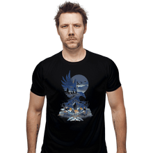 Load image into Gallery viewer, Shirts Fitted Shirts, Mens / Small / Black House Of Ravenclaw