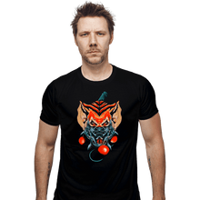 Load image into Gallery viewer, Shirts Fitted Shirts, Mens / Small / Black Tygra Ninja