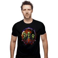 Load image into Gallery viewer, Daily_Deal_Shirts Fitted Shirts, Mens / Small / Black Sinister Sisters