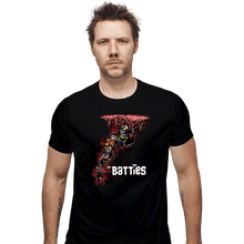 Load image into Gallery viewer, Secret_Shirts Fitted Shirts, Mens / Small / Black Batties