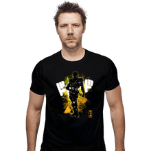 Load image into Gallery viewer, Shirts Fitted Shirts, Mens / Small / Black Cosmic Dio