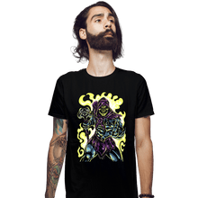 Load image into Gallery viewer, Daily_Deal_Shirts Fitted Shirts, Mens / Small / Black Skull King of Eternia