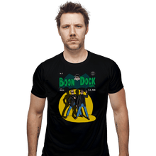 Load image into Gallery viewer, Secret_Shirts Fitted Shirts, Mens / Small / Black Boon Dock