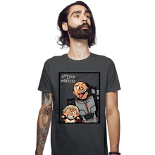 Load image into Gallery viewer, Shirts Fitted Shirts, Mens / Small / Charcoal Omega And Wrecker