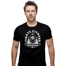 Load image into Gallery viewer, Shirts Fitted Shirts, Mens / Small / Black Pirate Fitness