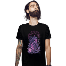 Load image into Gallery viewer, Daily_Deal_Shirts Fitted Shirts, Mens / Small / Black Corridors Of Time