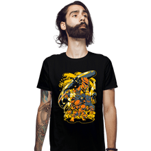 Load image into Gallery viewer, Shirts Fitted Shirts, Mens / Small / Black Alien vs. Predator Arcade Heroes