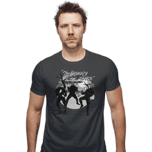 Load image into Gallery viewer, Shirts Fitted Shirts, Mens / Small / Charcoal The Spoopy Dance