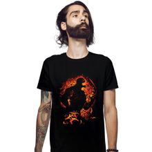 Load image into Gallery viewer, Shirts Fitted Shirts, Mens / Small / Black Symbiote Of Vengeance