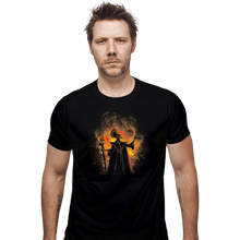 Load image into Gallery viewer, Shirts Fitted Shirts, Mens / Small / Black Jafar Art