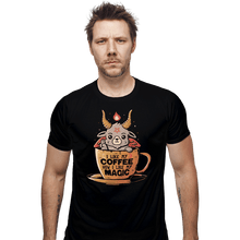 Load image into Gallery viewer, Secret_Shirts Fitted Shirts, Mens / Small / Black Black Coffee Cup
