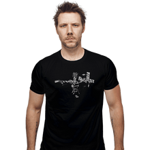 Load image into Gallery viewer, Shirts Fitted Shirts, Mens / Small / Black Trigun Fiction