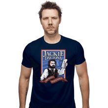 Load image into Gallery viewer, Shirts Fitted Shirts, Mens / Small / Navy Jackie Daytona - Regular Human Bartender