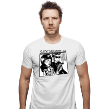 Load image into Gallery viewer, Daily_Deal_Shirts Fitted Shirts, Mens / Small / White Sick Sad Youth