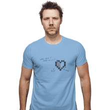 Load image into Gallery viewer, Shirts Fitted Shirts, Mens / Small / Powder Blue Choose Your Side
