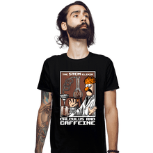 Load image into Gallery viewer, Daily_Deal_Shirts Fitted Shirts, Mens / Small / Black The STEM Elixir