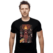 Load image into Gallery viewer, Shirts Fitted Shirts, Mens / Small / Black Hand Of Doom