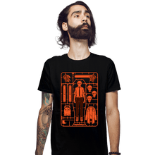 Load image into Gallery viewer, Daily_Deal_Shirts Fitted Shirts, Mens / Small / Black Denji Model Sprue