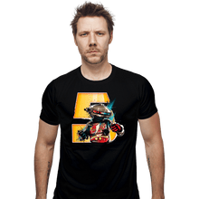 Load image into Gallery viewer, Shirts Fitted Shirts, Mens / Small / Black Ay Yi Yi Yi