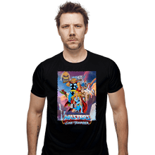 Load image into Gallery viewer, Daily_Deal_Shirts Fitted Shirts, Mens / Small / Black Masters Of Love And Thunder