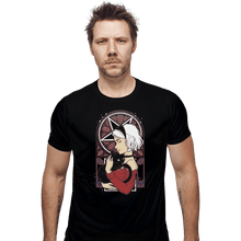 Load image into Gallery viewer, Shirts Fitted Shirts, Mens / Small / Black Sabrina