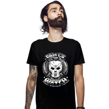 Load image into Gallery viewer, Shirts Fitted Shirts, Mens / Small / Black Neighborhood Watch