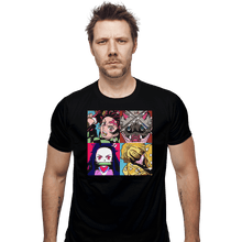 Load image into Gallery viewer, Shirts Fitted Shirts, Mens / Small / Black Kimetsu No Warhol