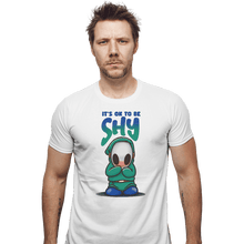 Load image into Gallery viewer, Shirts Fitted Shirts, Mens / Small / White Shy!