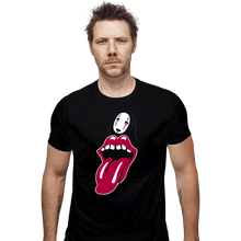 Load image into Gallery viewer, Shirts Fitted Shirts, Mens / Small / Black The Rolling Stomach