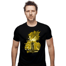 Load image into Gallery viewer, Daily_Deal_Shirts Fitted Shirts, Mens / Small / Black Cloud Strife