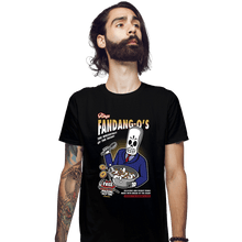 Load image into Gallery viewer, Shirts Fitted Shirts, Mens / Small / Black Rings Fandangos