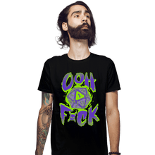 Load image into Gallery viewer, Daily_Deal_Shirts Fitted Shirts, Mens / Small / Black Oh Heck