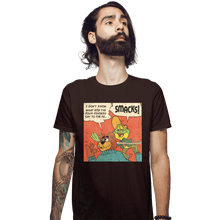 Load image into Gallery viewer, Secret_Shirts Fitted Shirts, Mens / Small / Dark Chocolate DigEm Frog