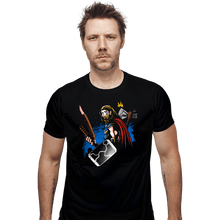 Load image into Gallery viewer, Daily_Deal_Shirts Fitted Shirts, Mens / Small / Black The Hammer Returns