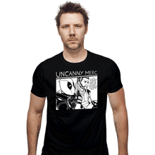 Load image into Gallery viewer, Daily_Deal_Shirts Fitted Shirts, Mens / Small / Black Uncanny Merc
