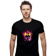 Load image into Gallery viewer, Shirts Fitted Shirts, Mens / Small / Black Chibi Art