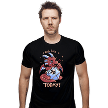 Load image into Gallery viewer, Daily_Deal_Shirts Fitted Shirts, Mens / Small / Black Rolled A 20 Today