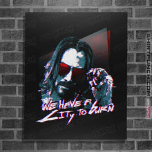 Load image into Gallery viewer, Shirts Posters / 4"x6" / Black City To Burn Down