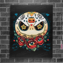 Load image into Gallery viewer, Shirts Posters / 4"x6" / Black Jack Calavera