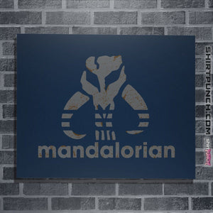 Shirts Posters / 4"x6" / Navy Mando Athletics
