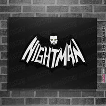 Load image into Gallery viewer, Shirts Posters / 4"x6" / Black Nightman