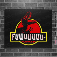 Load image into Gallery viewer, Daily_Deal_Shirts Posters / 4"x6" / Black Fuuuuuuu Park