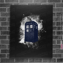Load image into Gallery viewer, Secret_Shirts Posters / 4"x6" / Black Star Tardis
