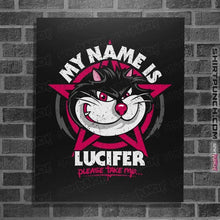 Load image into Gallery viewer, Daily_Deal_Shirts Posters / 4"x6" / Black Black Sabbcat