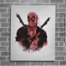 Load image into Gallery viewer, Shirts Posters / 4"x6" / White Merc Ink