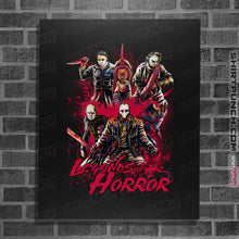 Load image into Gallery viewer, Shirts Posters / 4"x6" / Black Legend of Horror